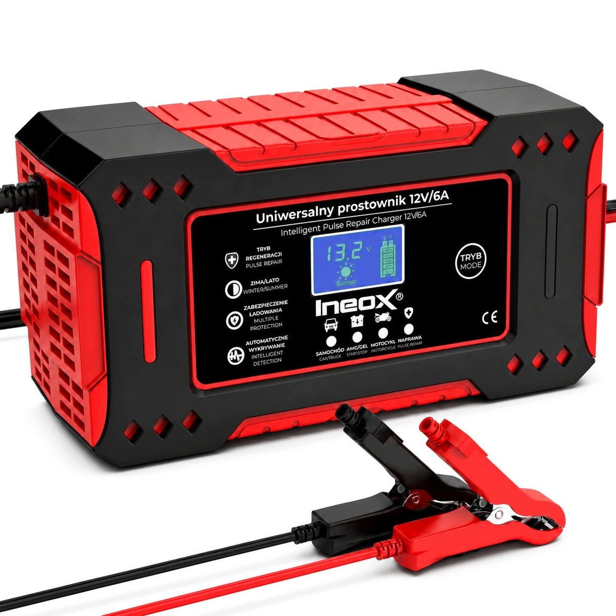 Rectifier Automatic Car Battery Charger Processor 12V