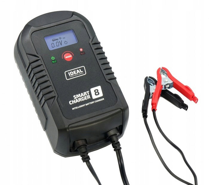 Rectifier Badek SMART CHARGER 8 LCD (6/12V) Maximum amperage 8 A