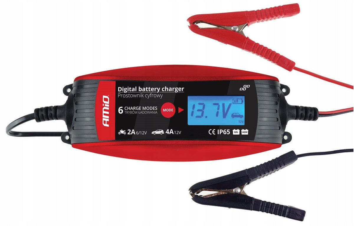 Rectifier Battery Charger 2A/4A 6/12V