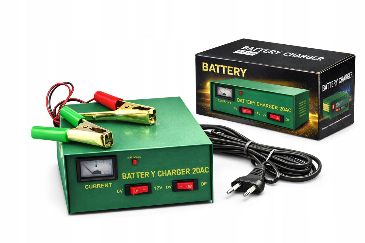 Rectifier Battery Charger 6V/12V Automatic 20A Simple Model Copper