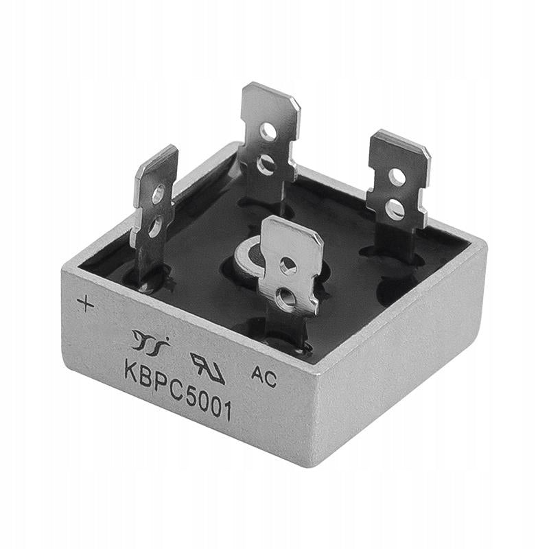 Rectifier bridge 50A 100V KBPC5001 MOUNTED