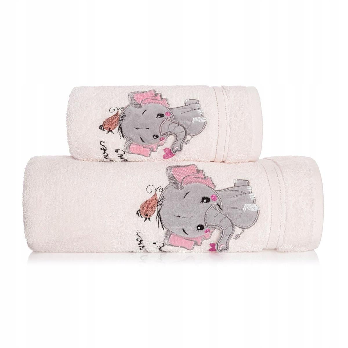 Spiin Kinderbadetuch Elefant, 70x140 cm 