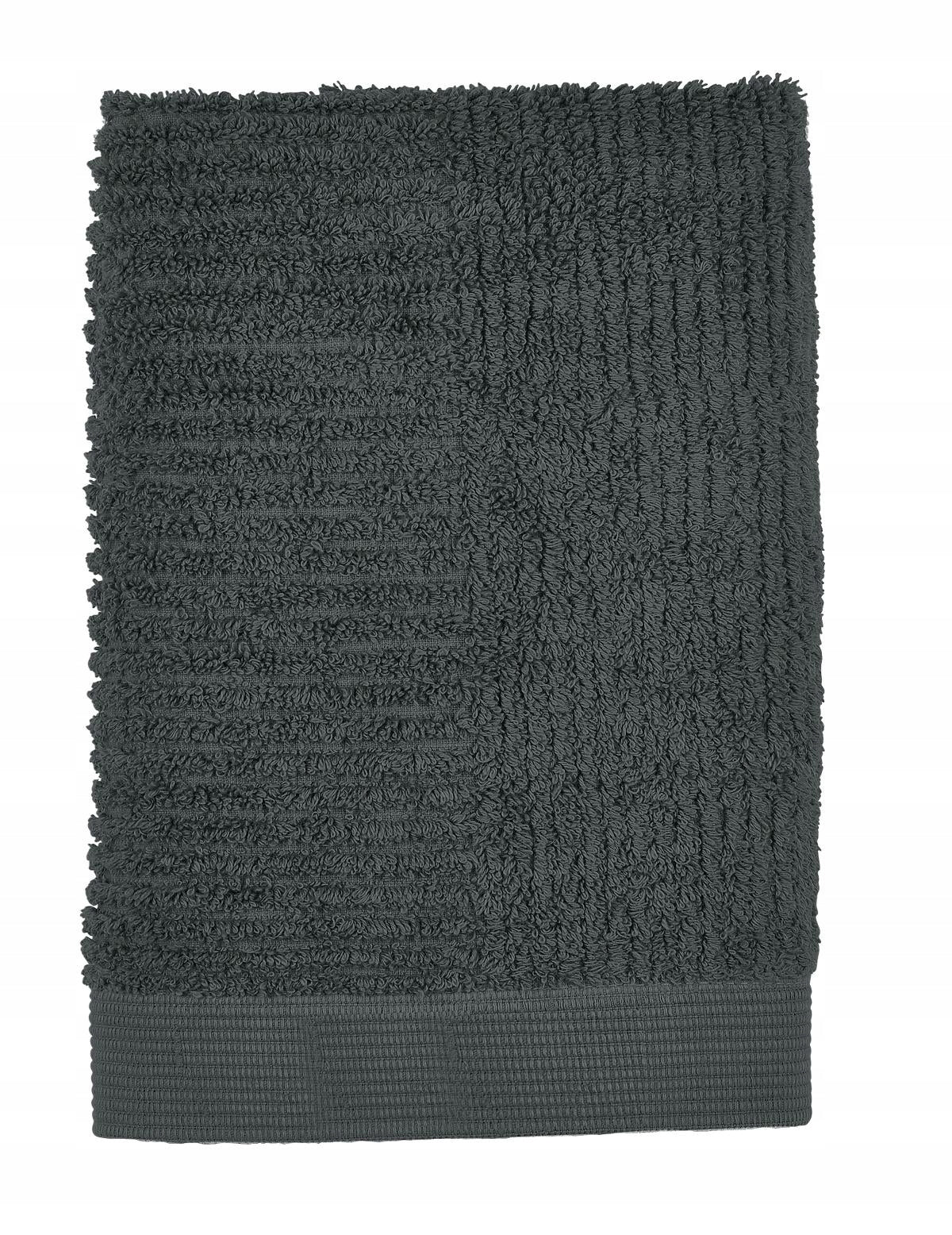 Handtuch Zone Classic Dunkelgrün, 50 x 100 cm 