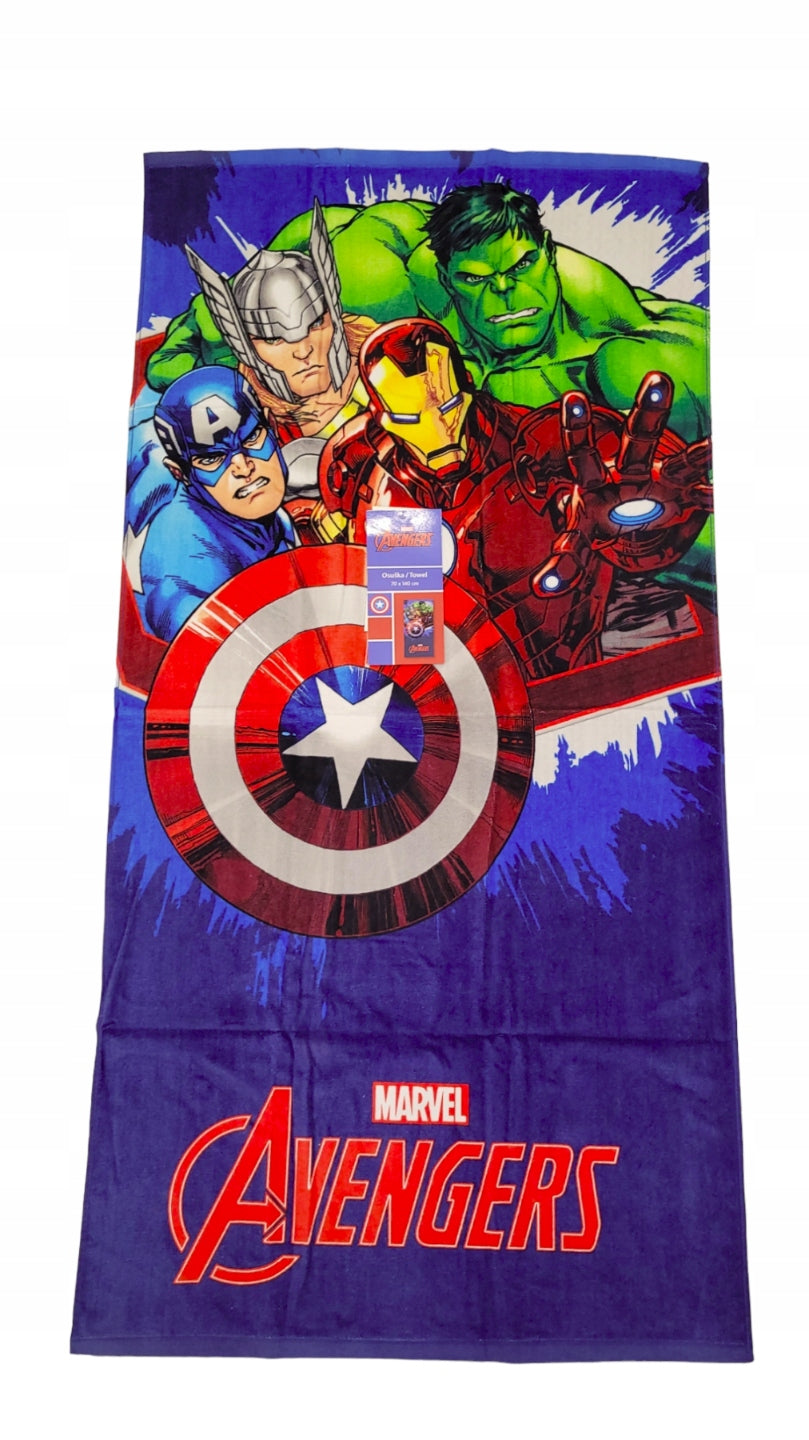 Kinderhandtuch Avengers, 70x140 cm 
