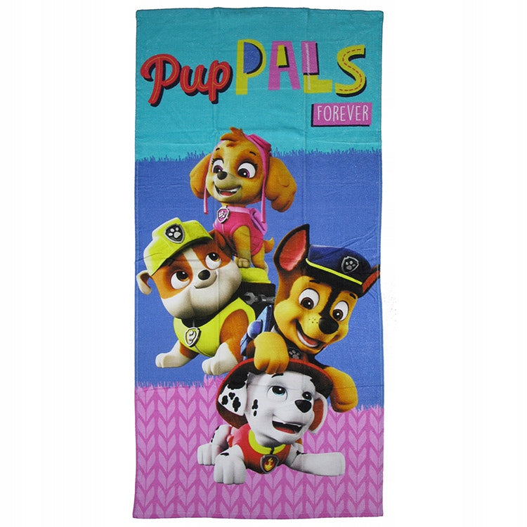 Paplūdimio rankšluostis Paw Patrol, 70 x 140 cm