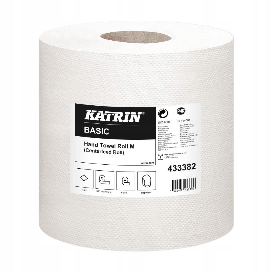 Papierhandtuch Basic, 300m, 1 Blatt. 