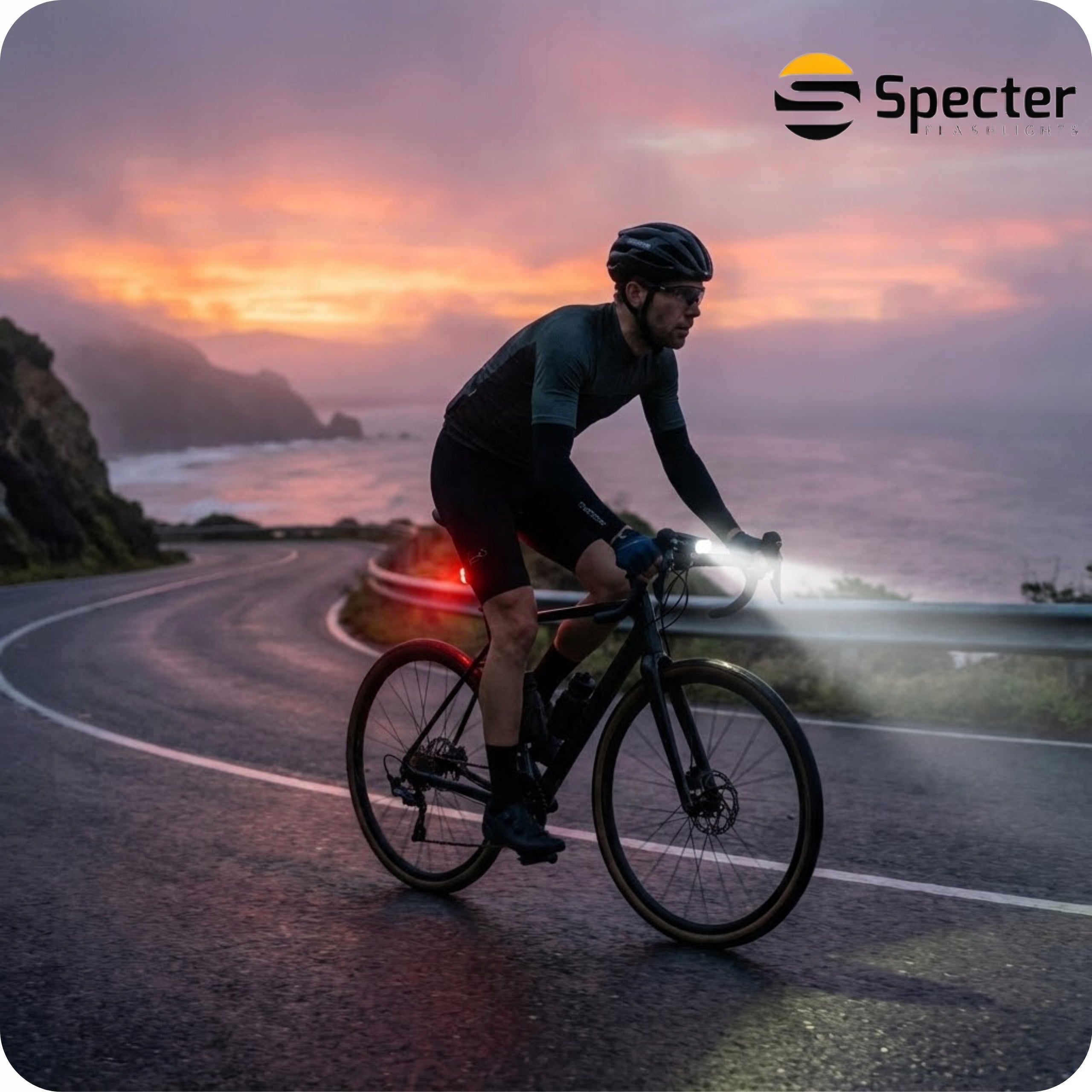 Red Bike light SPECTER WT09 rear USB C battery 100 hours Packaging status original
