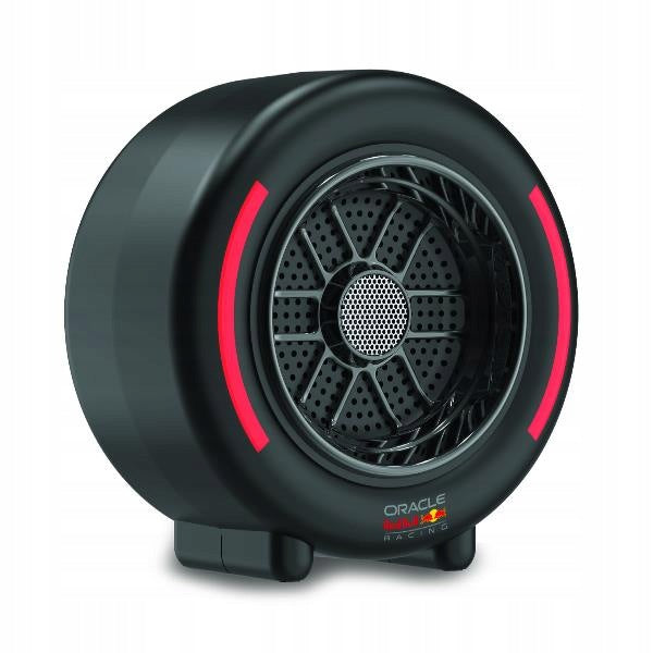 Red Bull Racing F1 Bluetooth Speaker Formula 1 Tire 16W LED Licensed Manufacturer code RDBSPEAKERTYRE