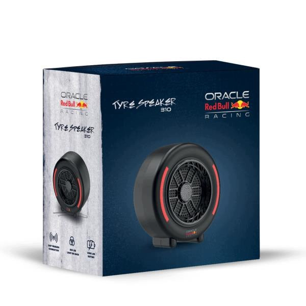 Red Bull Racing F1 Bluetooth Speaker Formula 1 Tire 16W LED Licensed Packaging status original