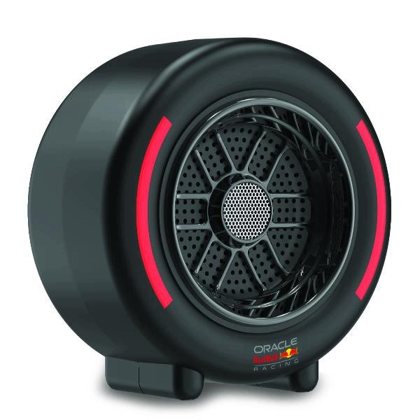 Red Bull Racing F1 Bluetooth Speaker Formula 1 Tire 16W LED Licensed