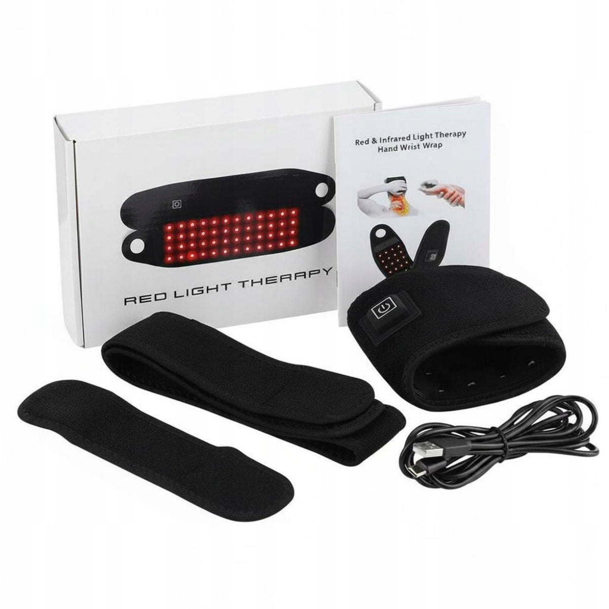 Red Light Wristband Time Setting Therapeutic Light Brace Intermittent Mode Medical device no