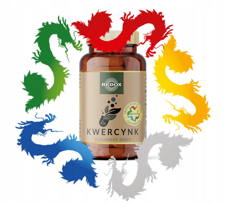 Red-OX - Querzin | 45 capsules | quercetin + zinc + copper | dr Lid EAN (GTIN) 5902768160529