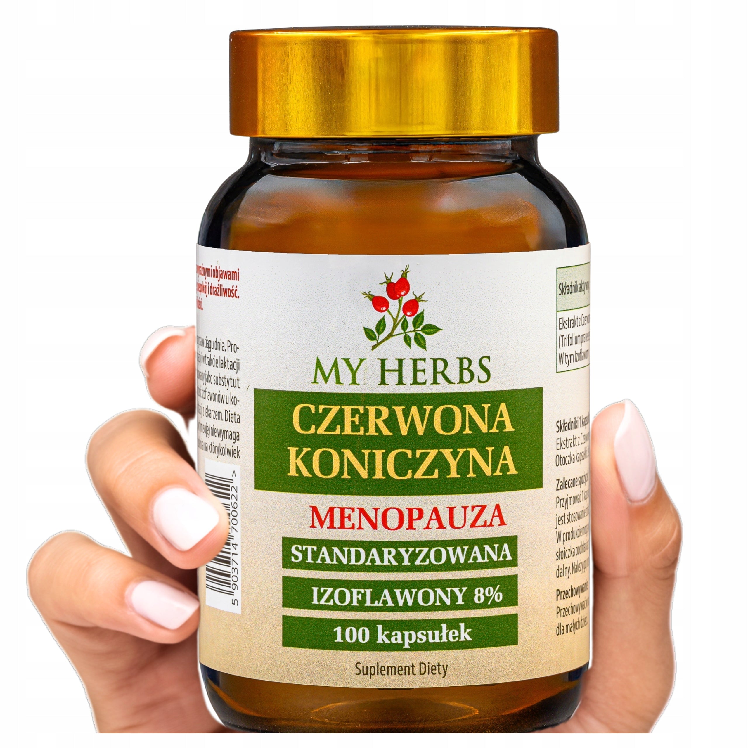 Red clover isoflavones 8% menopause 100pcs woman vitality