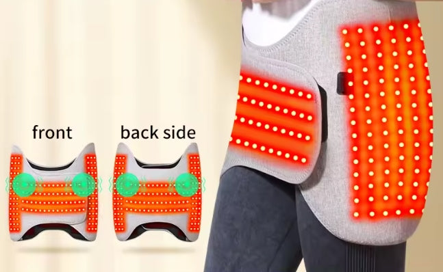 Red hip light therapy relieves joint pain regeneration + massage Medical device no