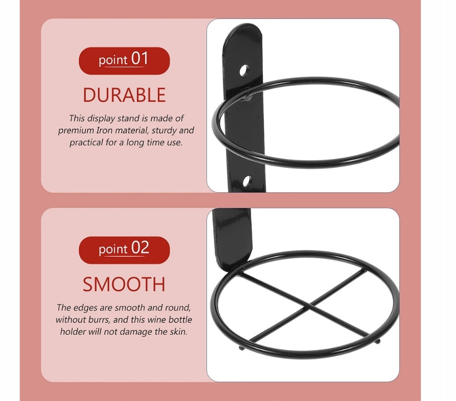 Red wine rack hanging on the wall Manufacturer code TSY058