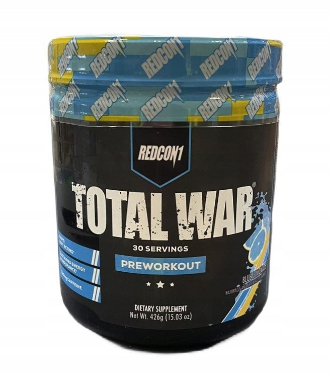 Redcon1 Total War Blue Lemonade 426g Pre-workout Blue Lemonade