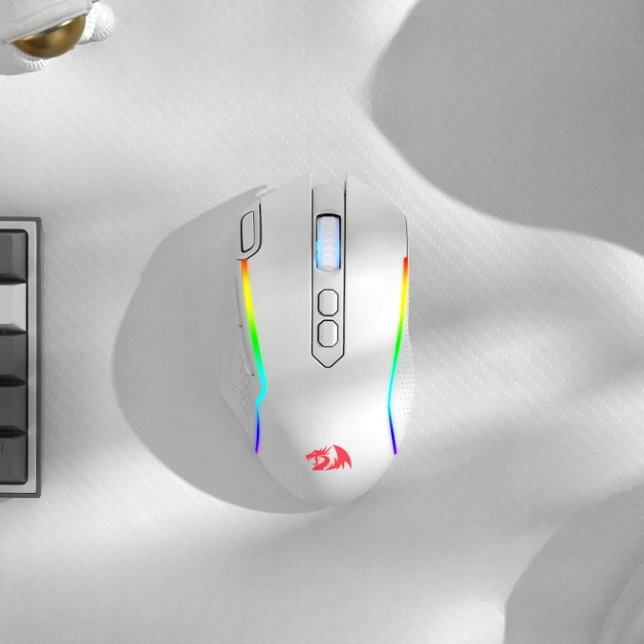 Redragon M810 Pro Wireless Gaming Mouse, Wired/Wireless Mouse Packaging status original