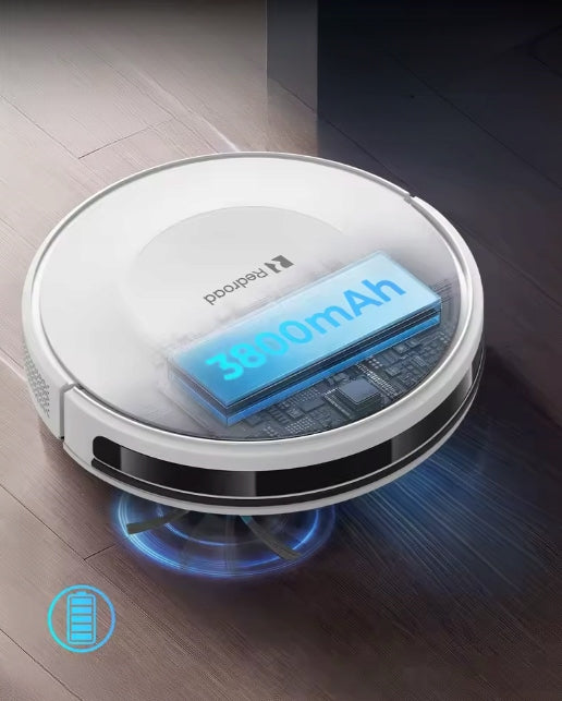 Redroad E2 Lidar 10 000 PA Vacuum Cleaner Robot [Certificate] Manufacturer code e6