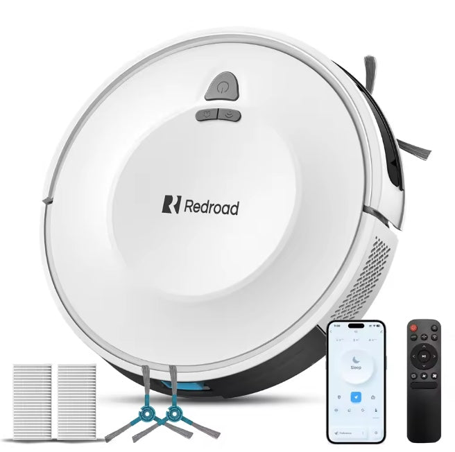 Redroad E2 Lidar 10 000 PA Vacuum Cleaner Robot [Certificate]