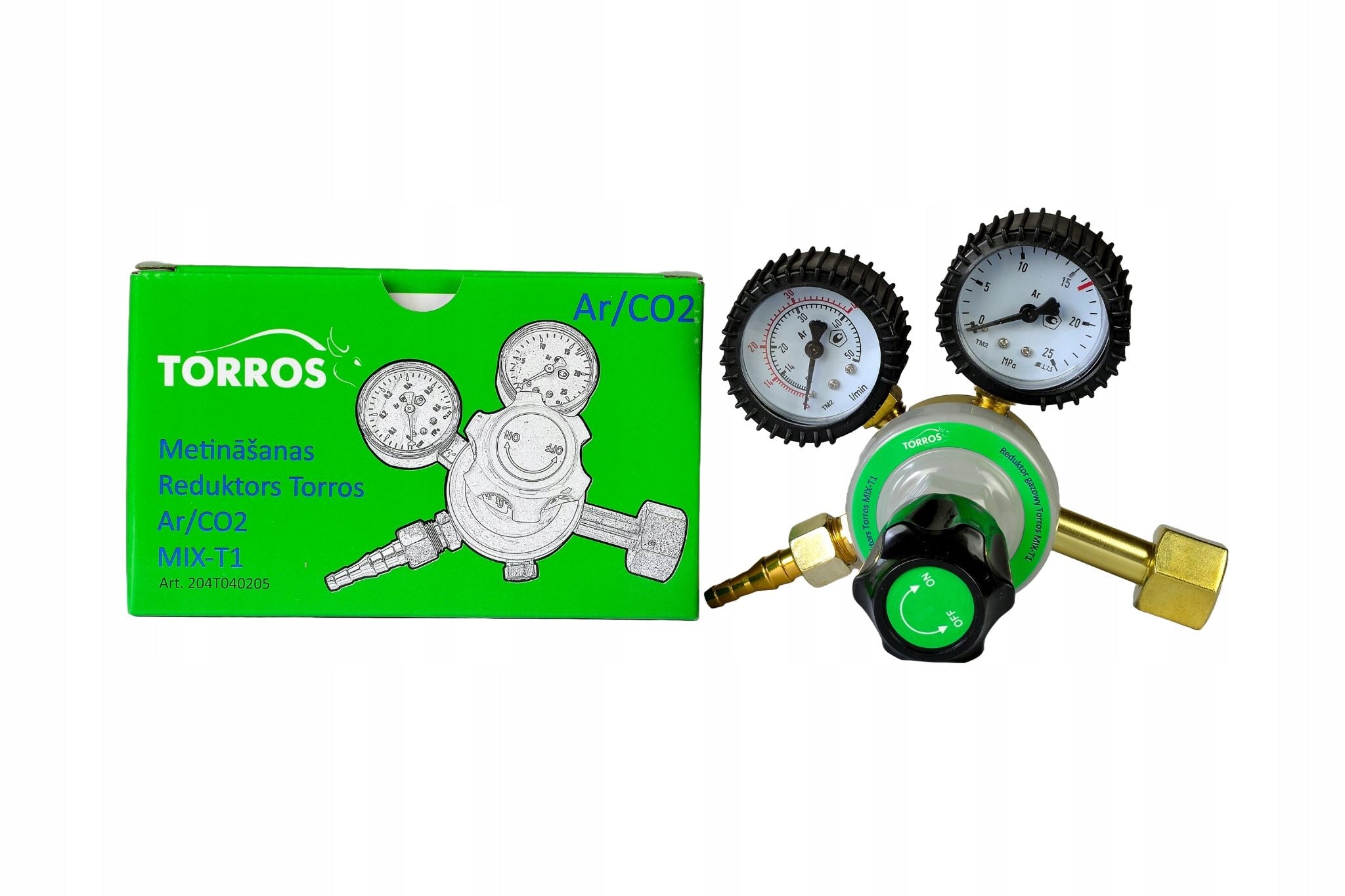 Reducer Torros argon mixture 200 bar Manufacturer code MIX-T1