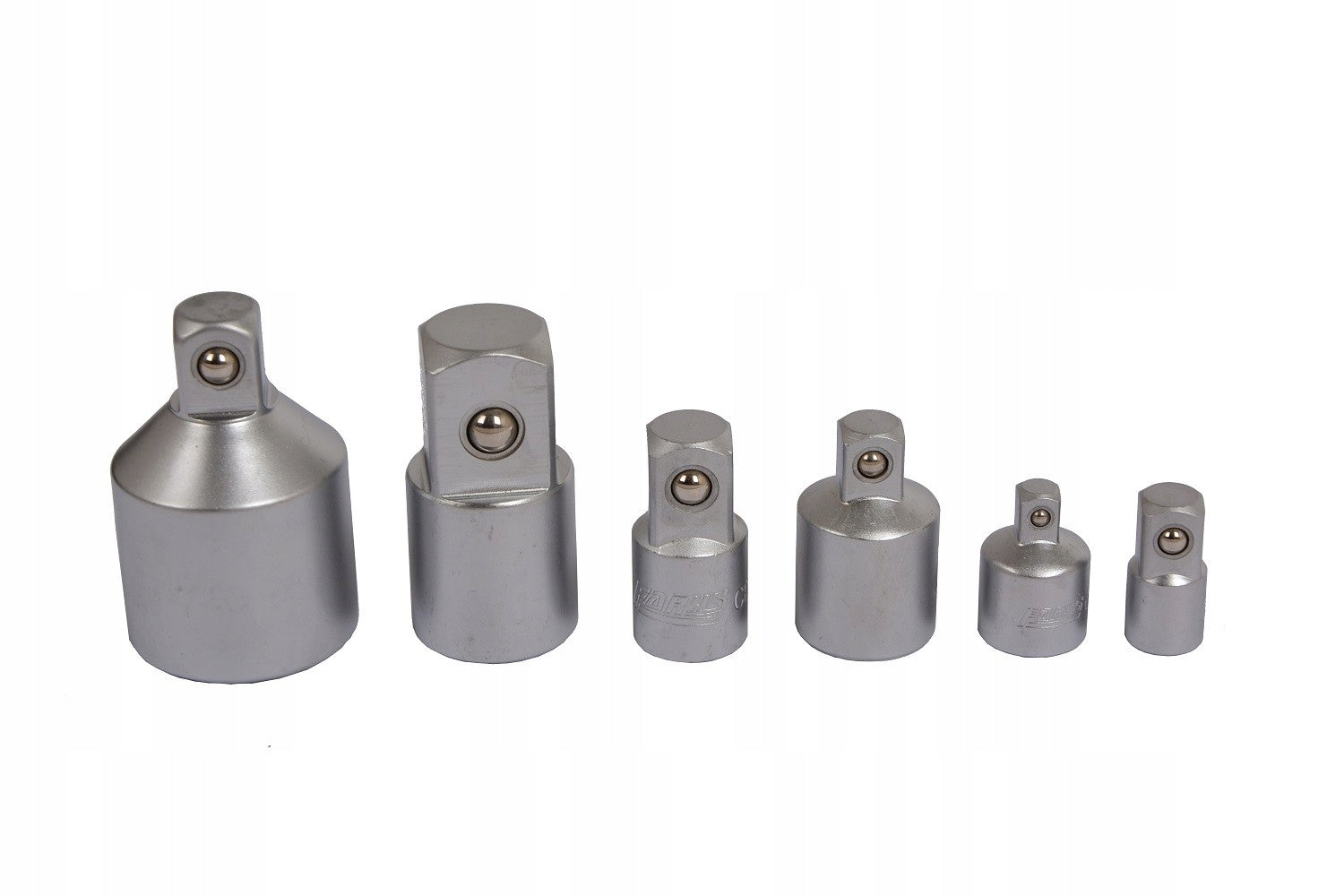 Reductions for Ratchet 1/2, 1/4, 3/4, 3/8 F M Adapters Set of 6pcs Farys Packaging status original