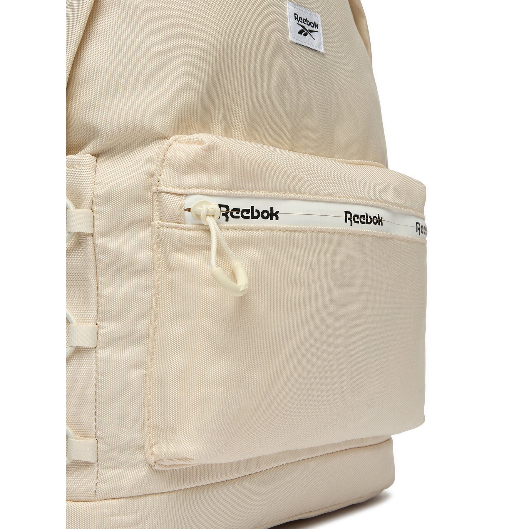 Reebok Backpack Unisex Beige Brand Reebok