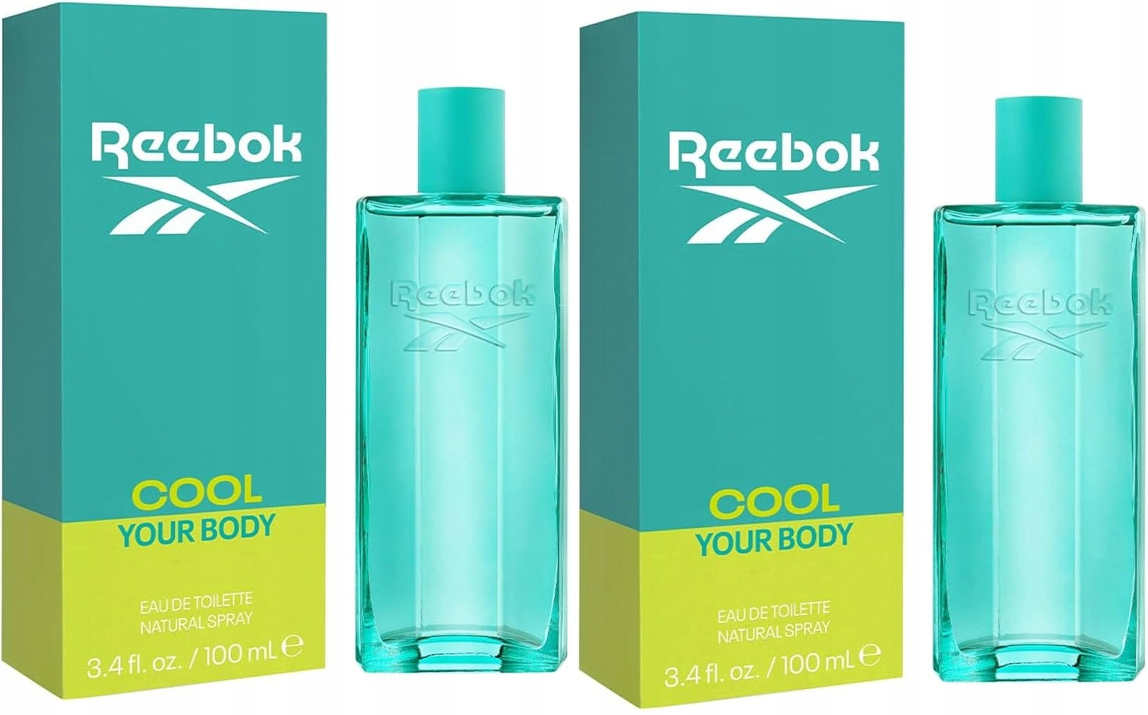 Reebok Cool Your Body Woman 2x100ml women's eau de toilette