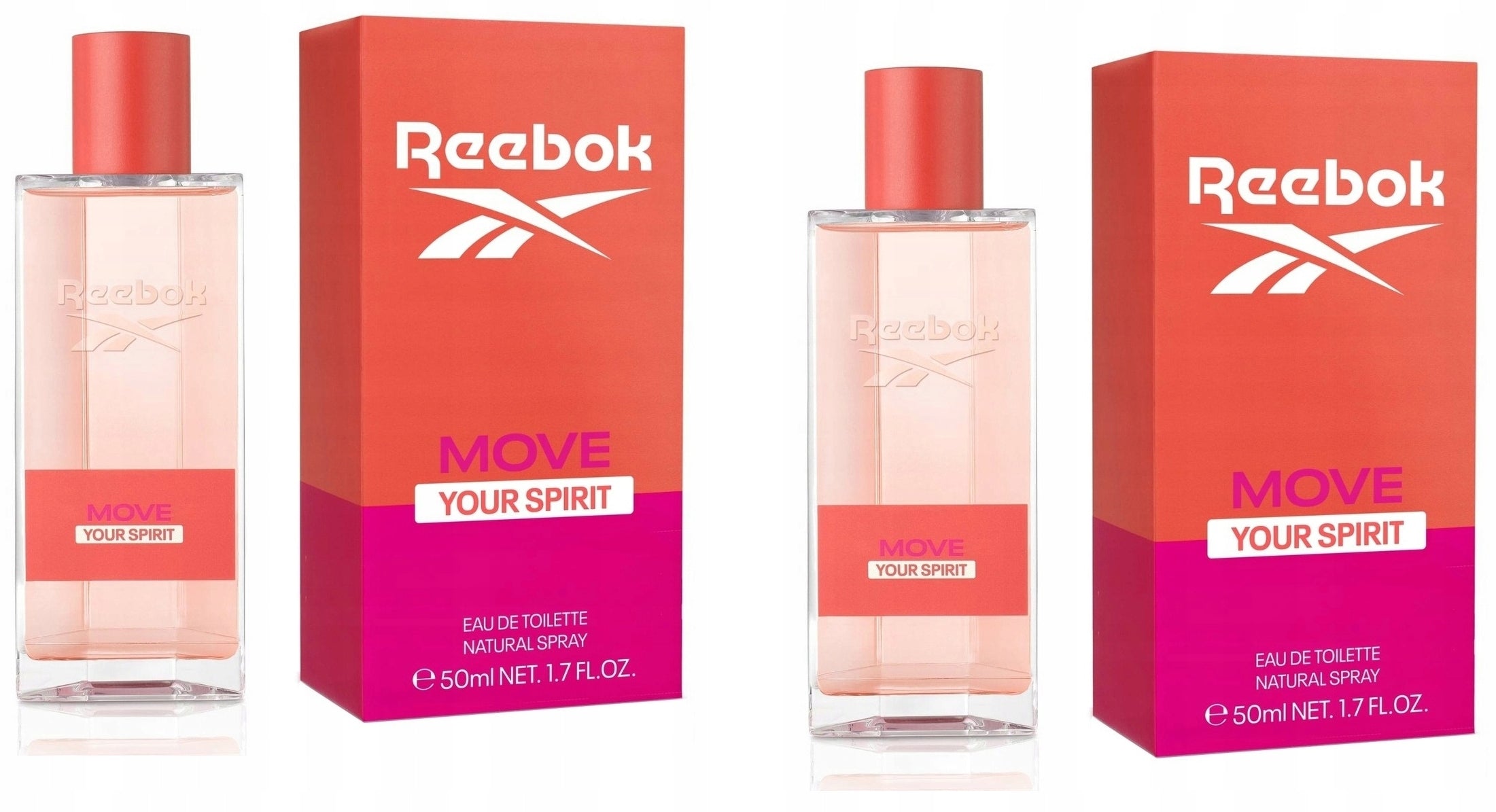 Reebok Move Your Spirit Woman 2x50ml Women's eau de toilette