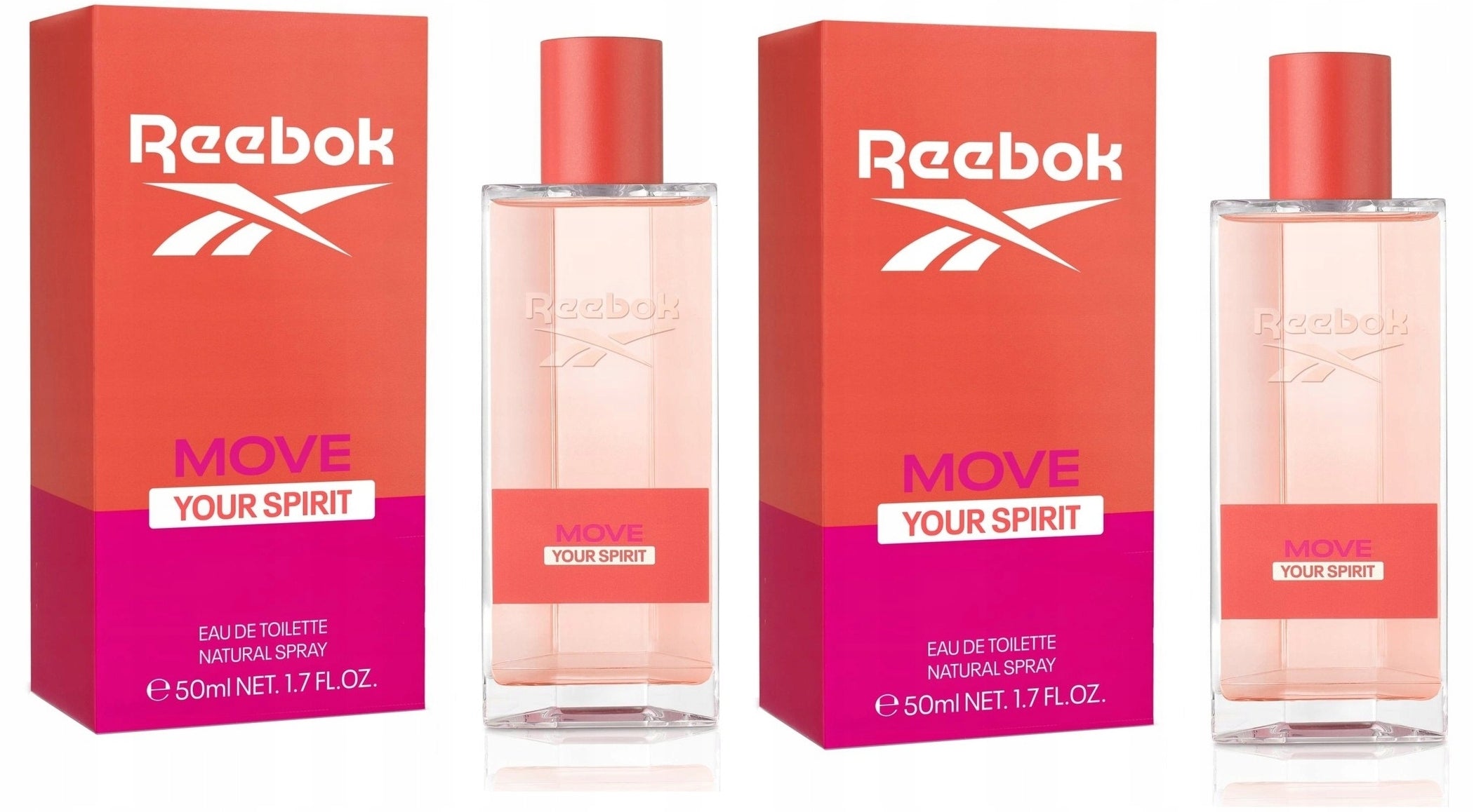 Reebok Move Your Spirit Woman 2x50ml eau de toilette