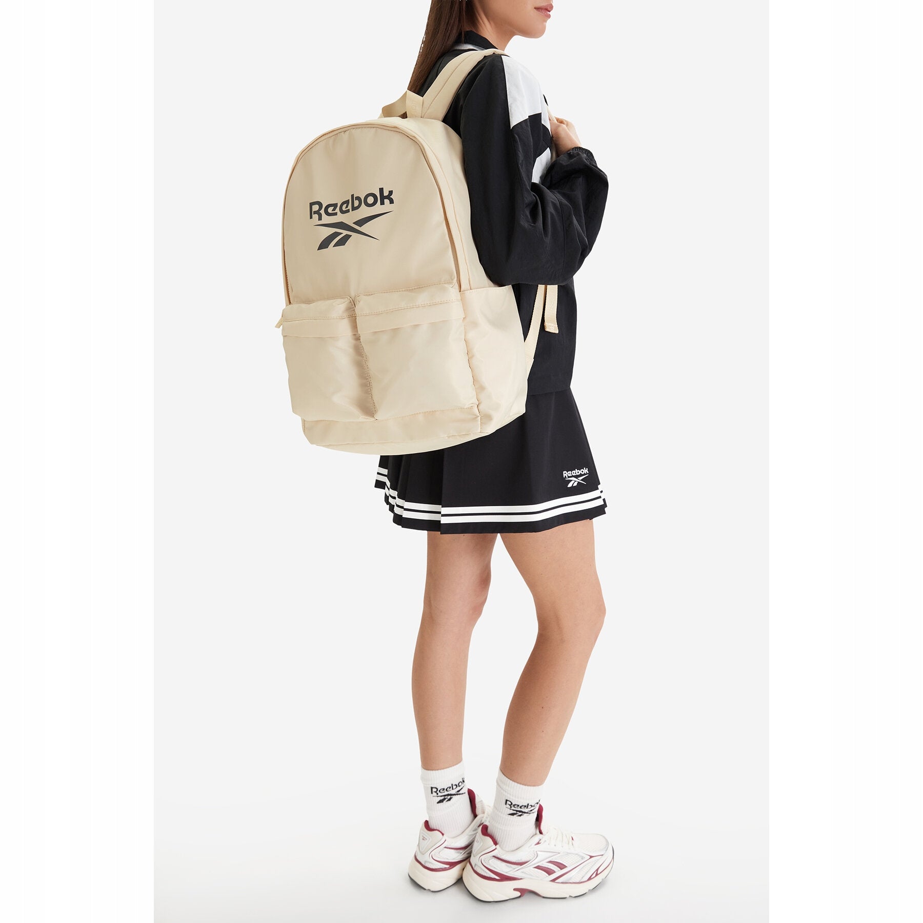Reebok School Backpack Unisex Beige REEBOK-CEO-RBK-KL-002-09 Beige Brand Reebok