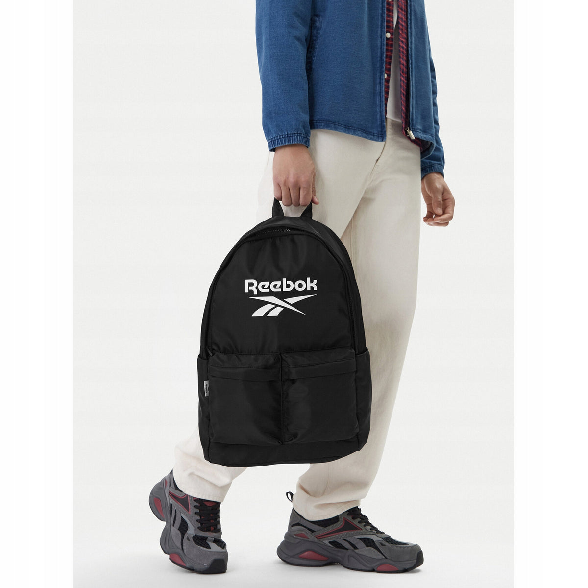 Reebok Unisex Sports Backpack Black REEBOK-CEO-RBK-KL-002-09 Black Brand Reebok