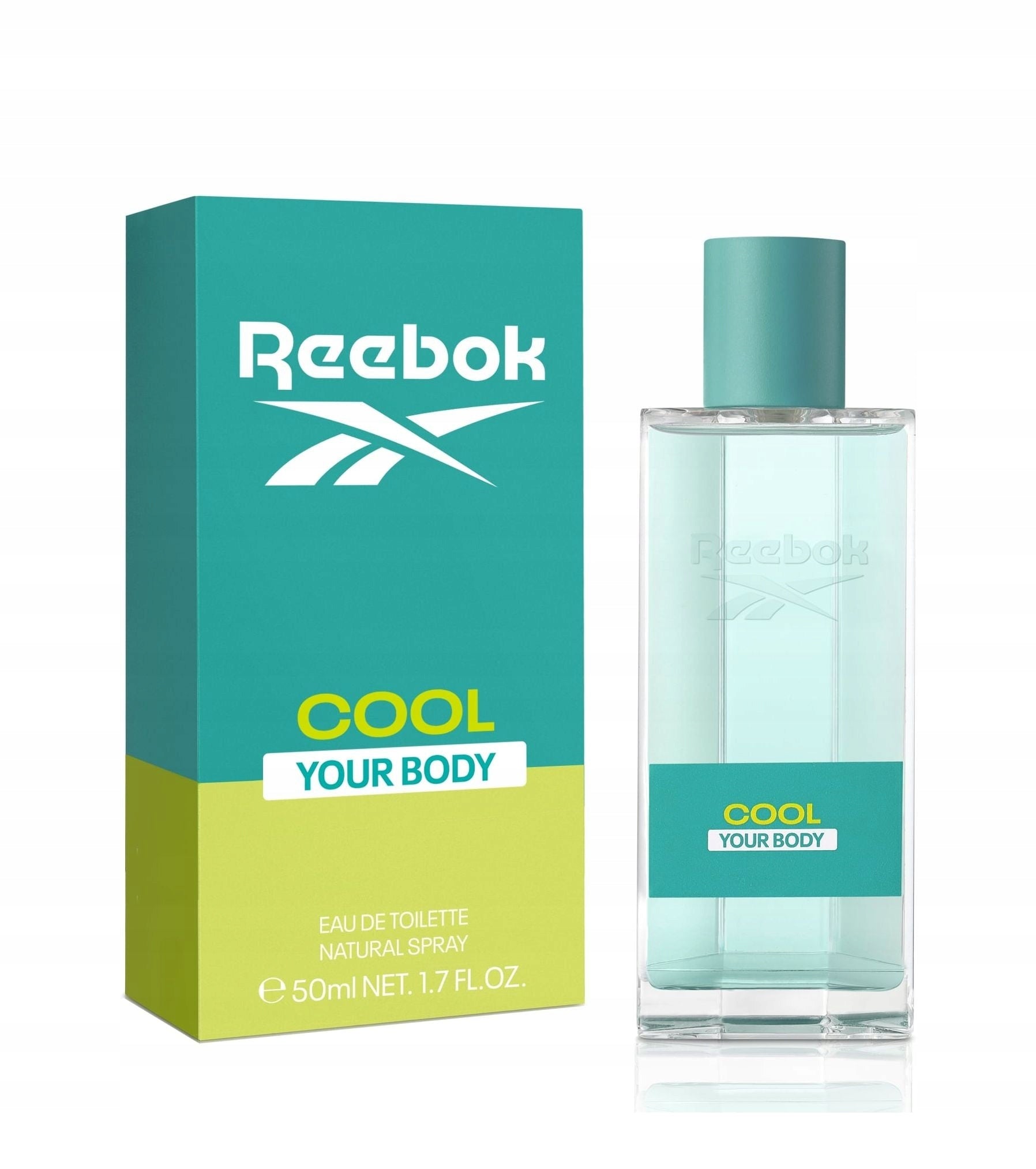 Reebok Women Cool Your Body eau de toilette 50 ml Packaging status original