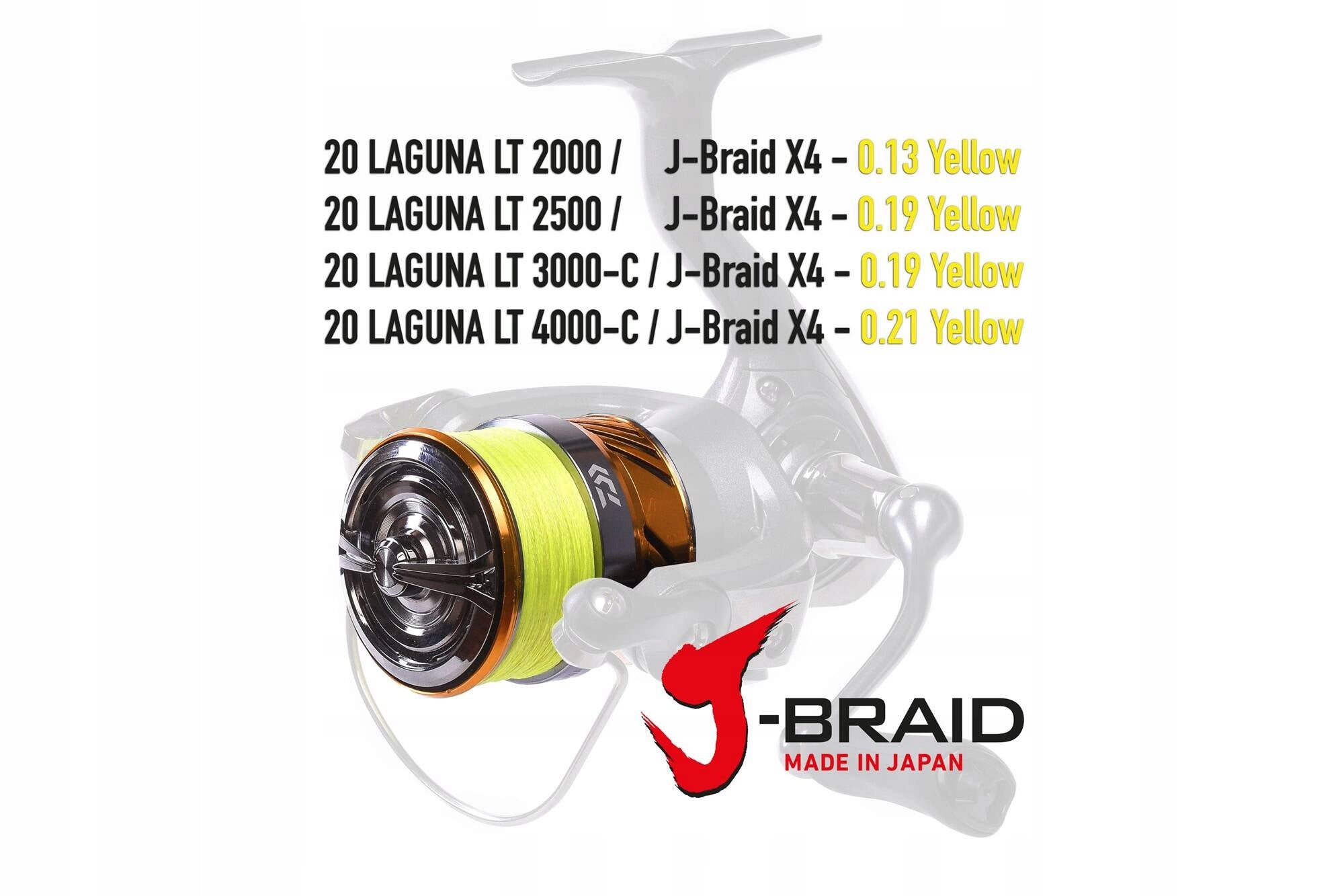 Reel Daiwa 20 LAGUNA LT 2000 5.2:1 Model 20 LAGUNA LT 2000