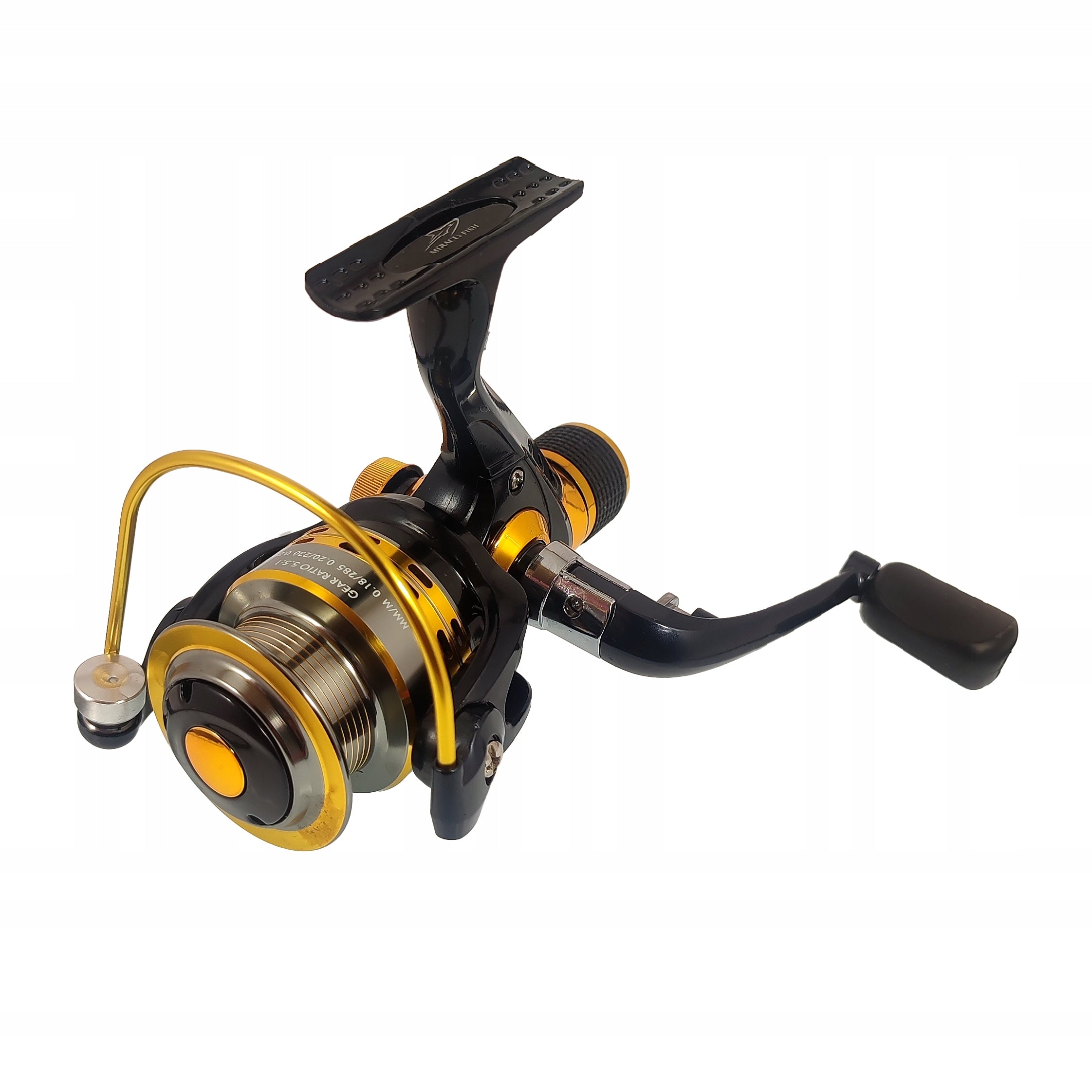 Reel FSR 2000 5.5:1 rear brake 7+1 metal spool Miracle Fish Fishing method universal