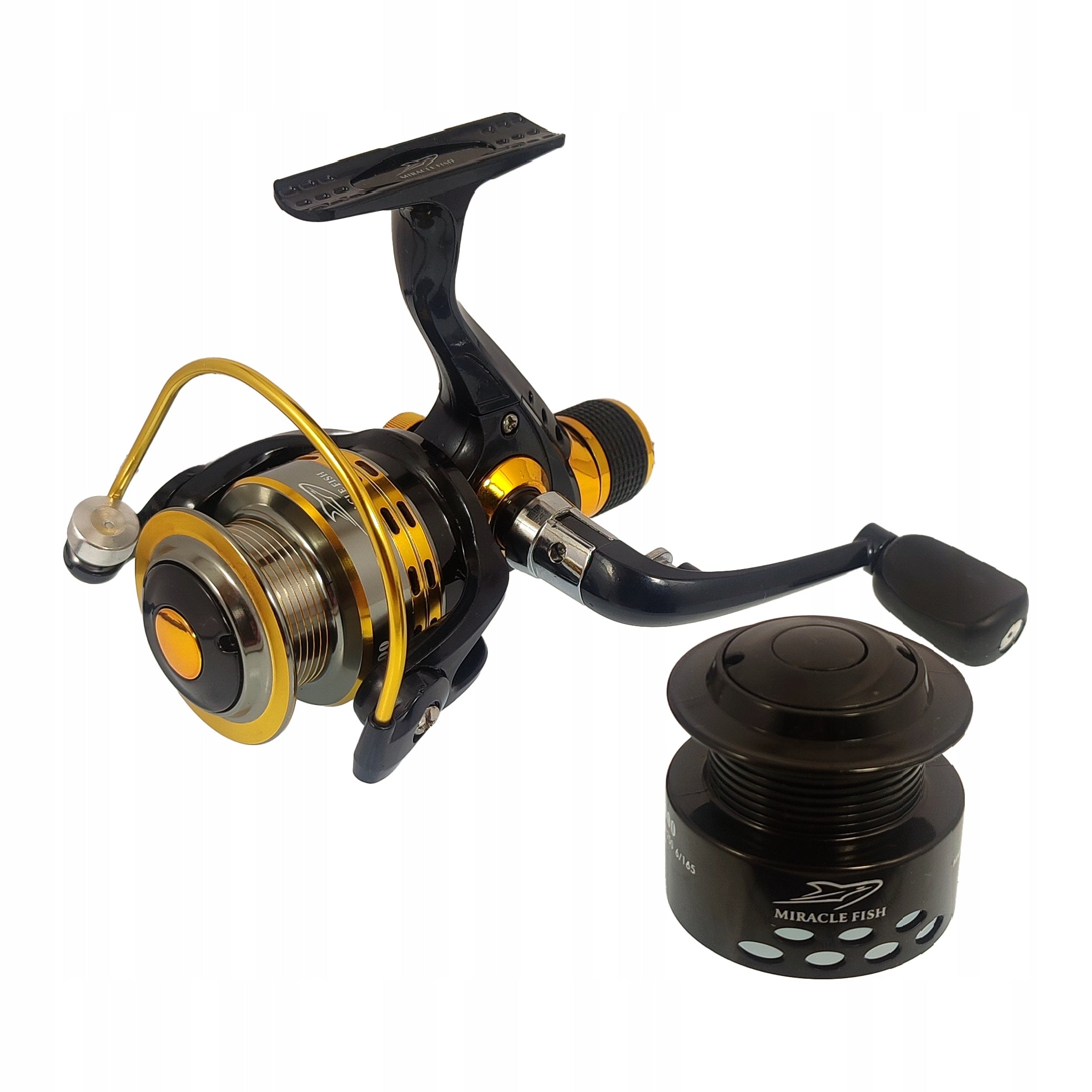 Reel FSR 2000 5.5:1 rear brake 7+1 metal spool Miracle Fish Manufacturer code MF-FSR2000