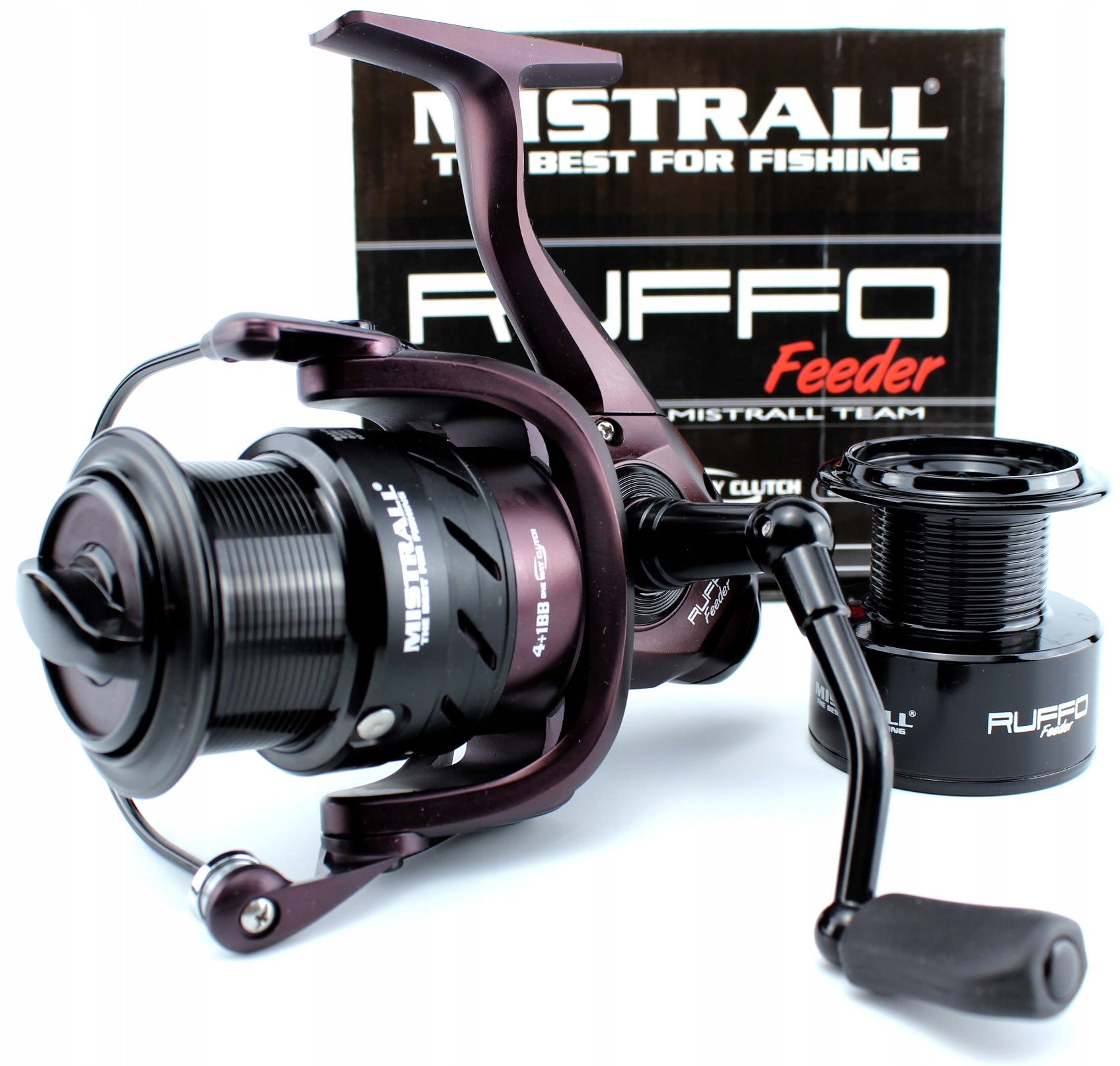 Reel MISTRALL RUFFO Feeder FD 3000 4+1 BB Drag Power 7 kg Packaging status original