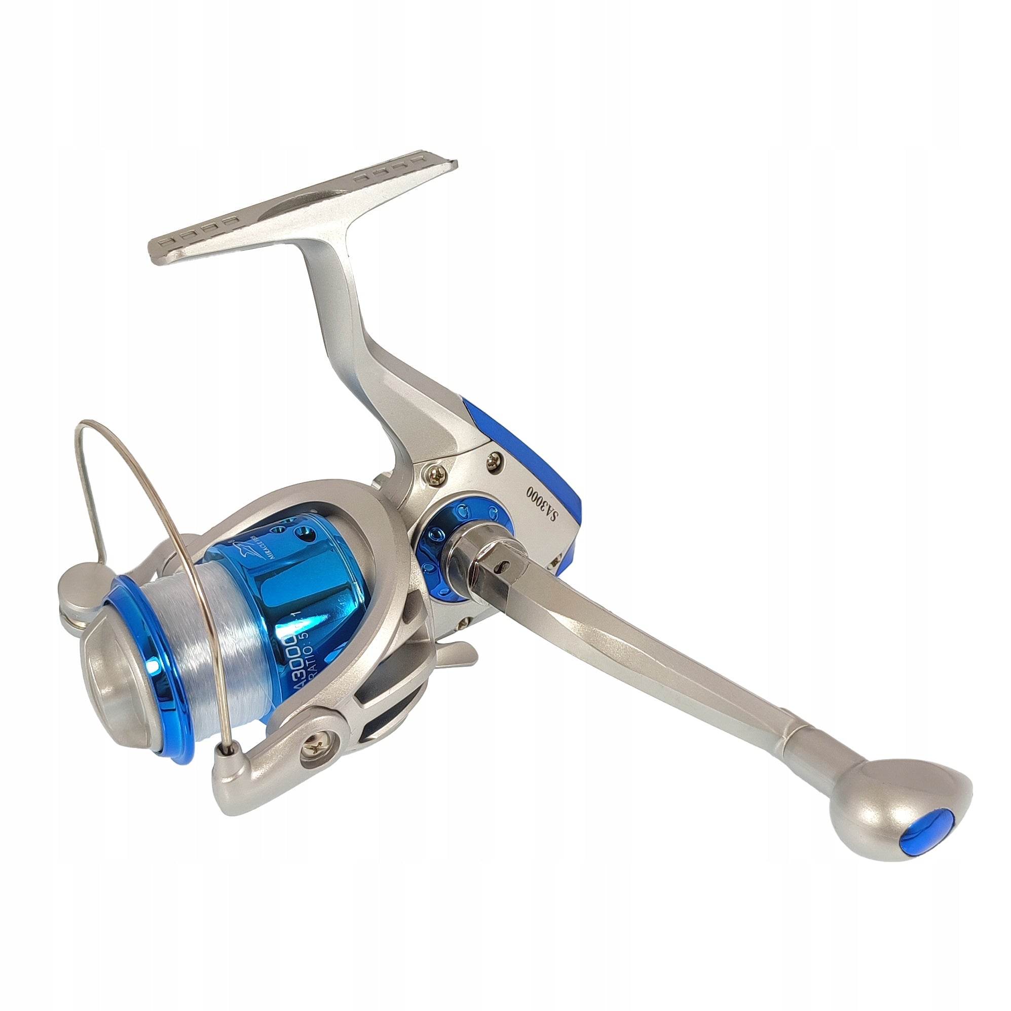Reel SA 3000 5.5:1 6 bearings front brake + line Miracle Fish