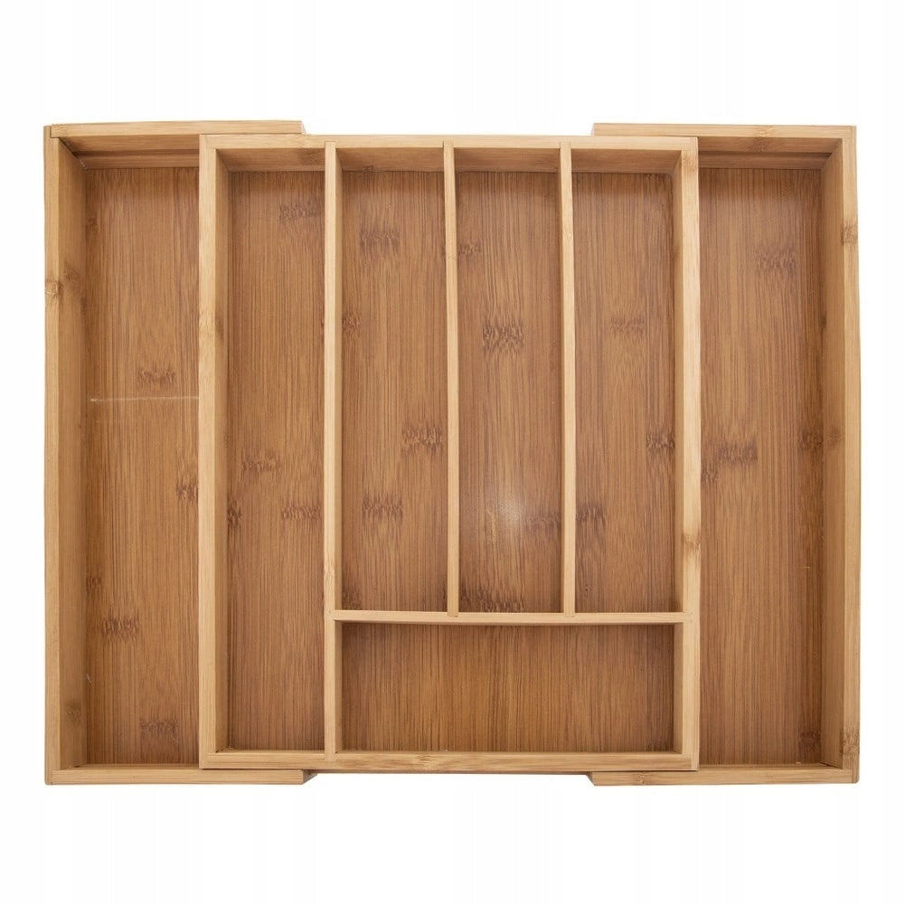 Refill for Cutlery for Drawer ORION Bamboo Extendable 26-40 cm Product width 26 cm