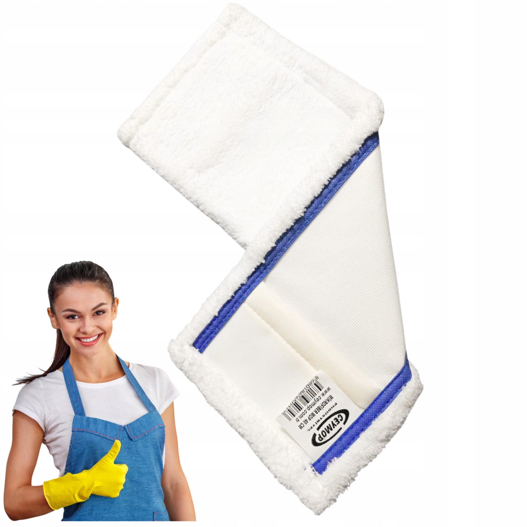 Refill for Flat Mop Microfiber Pocket Flat Mop 40 cm