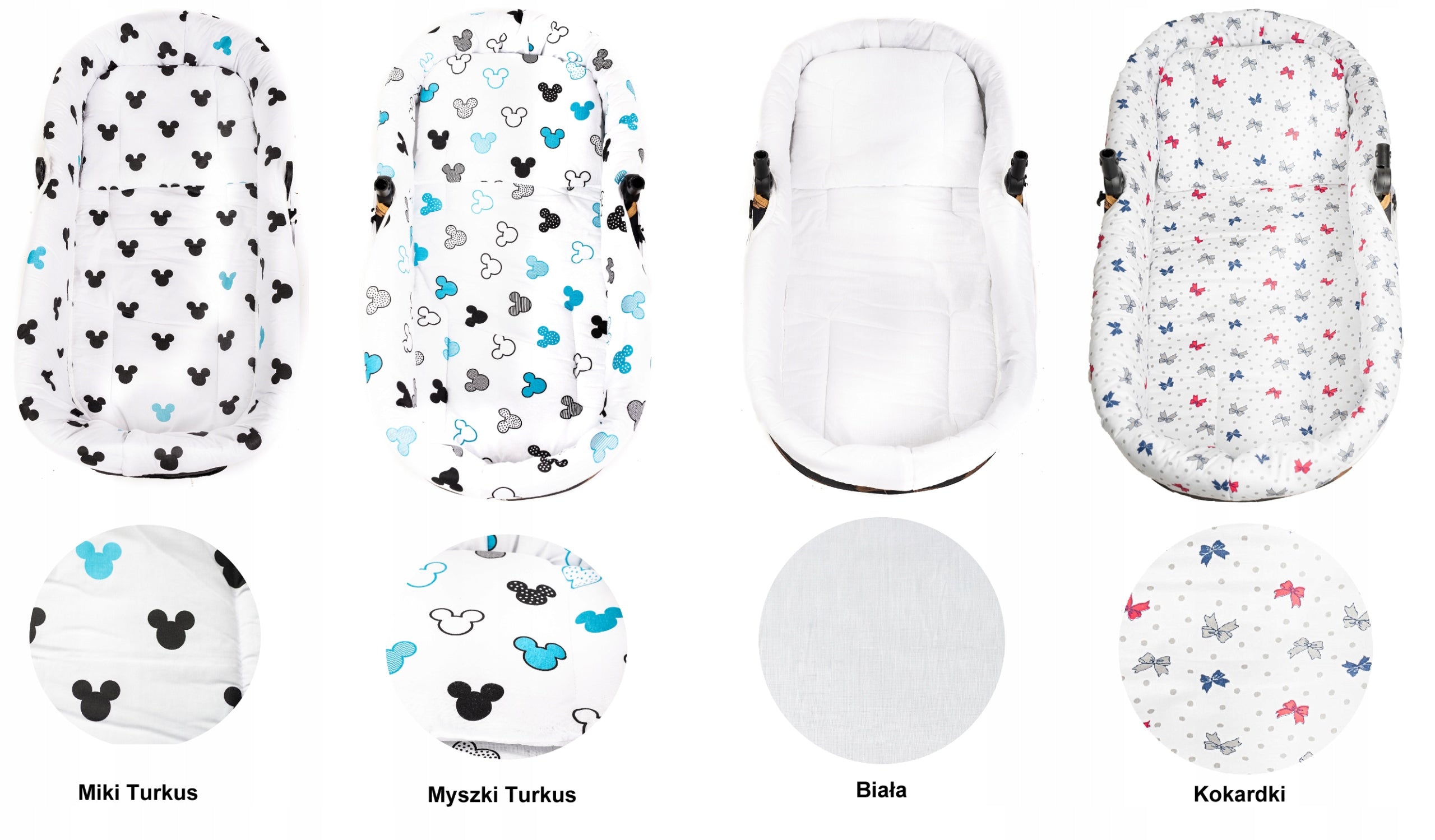 Refill for gondola stroller swaddle insert + mattress + pillow 3in1 Jackmar Manufacturer code WDGKJ