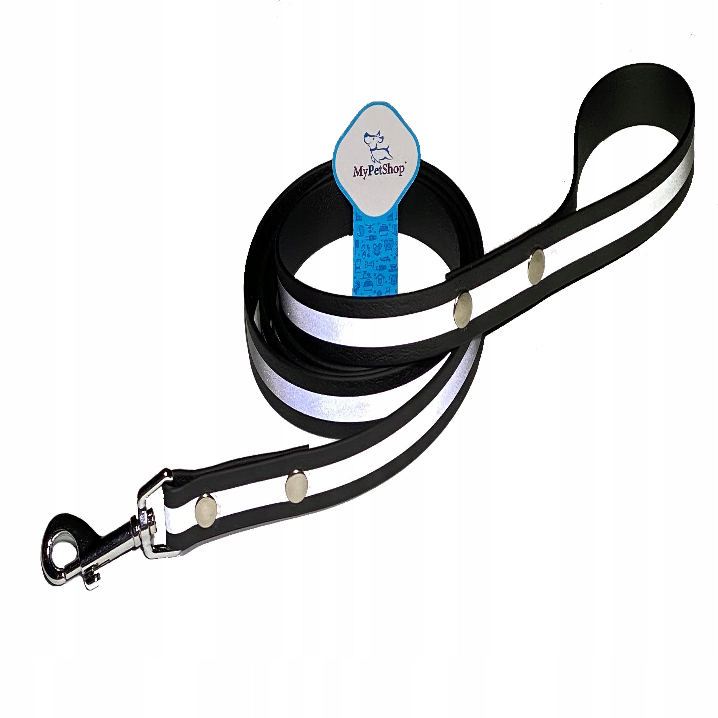 Reflective Dog Leash, Waterproof, Glowing 5 m. Very Strong 20 mm.