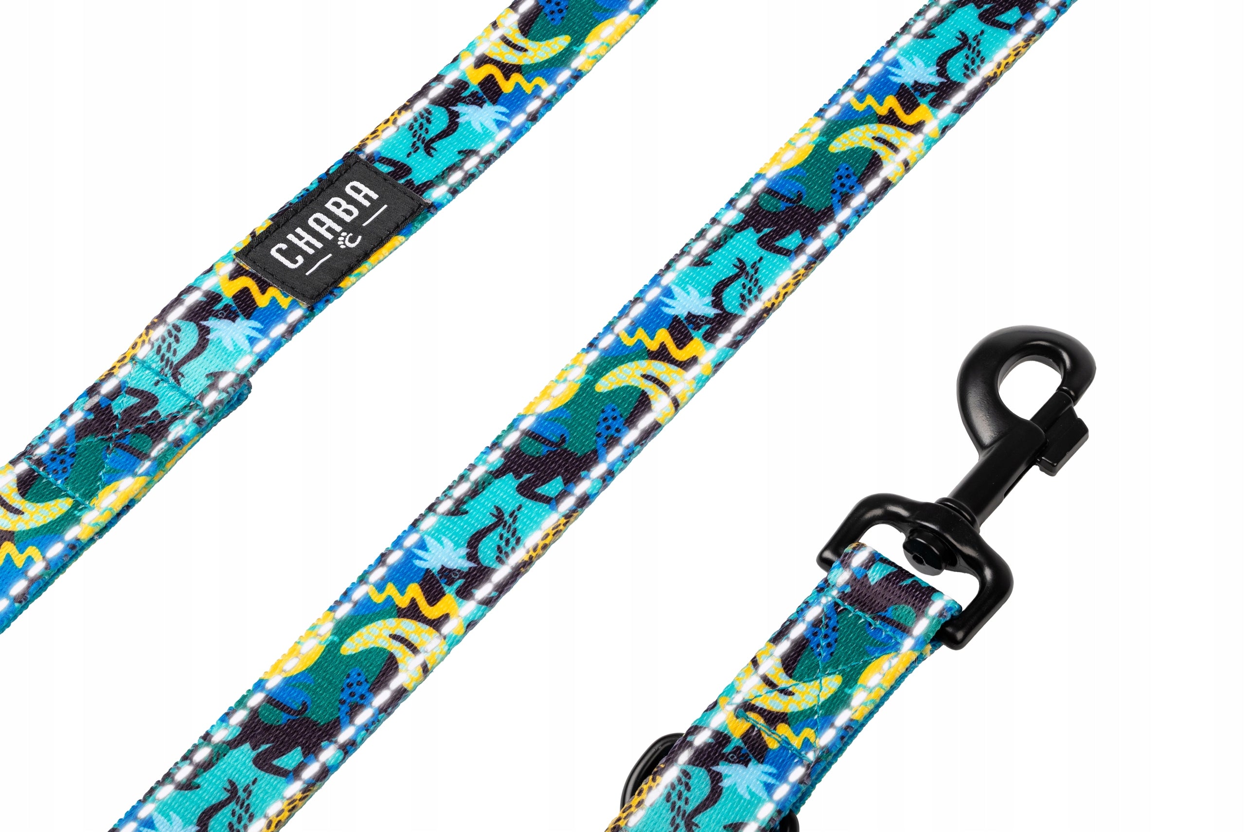 Reflective Lanyard For Dog 260 cm CHABA | Pattern Carnival | Brand Chaba