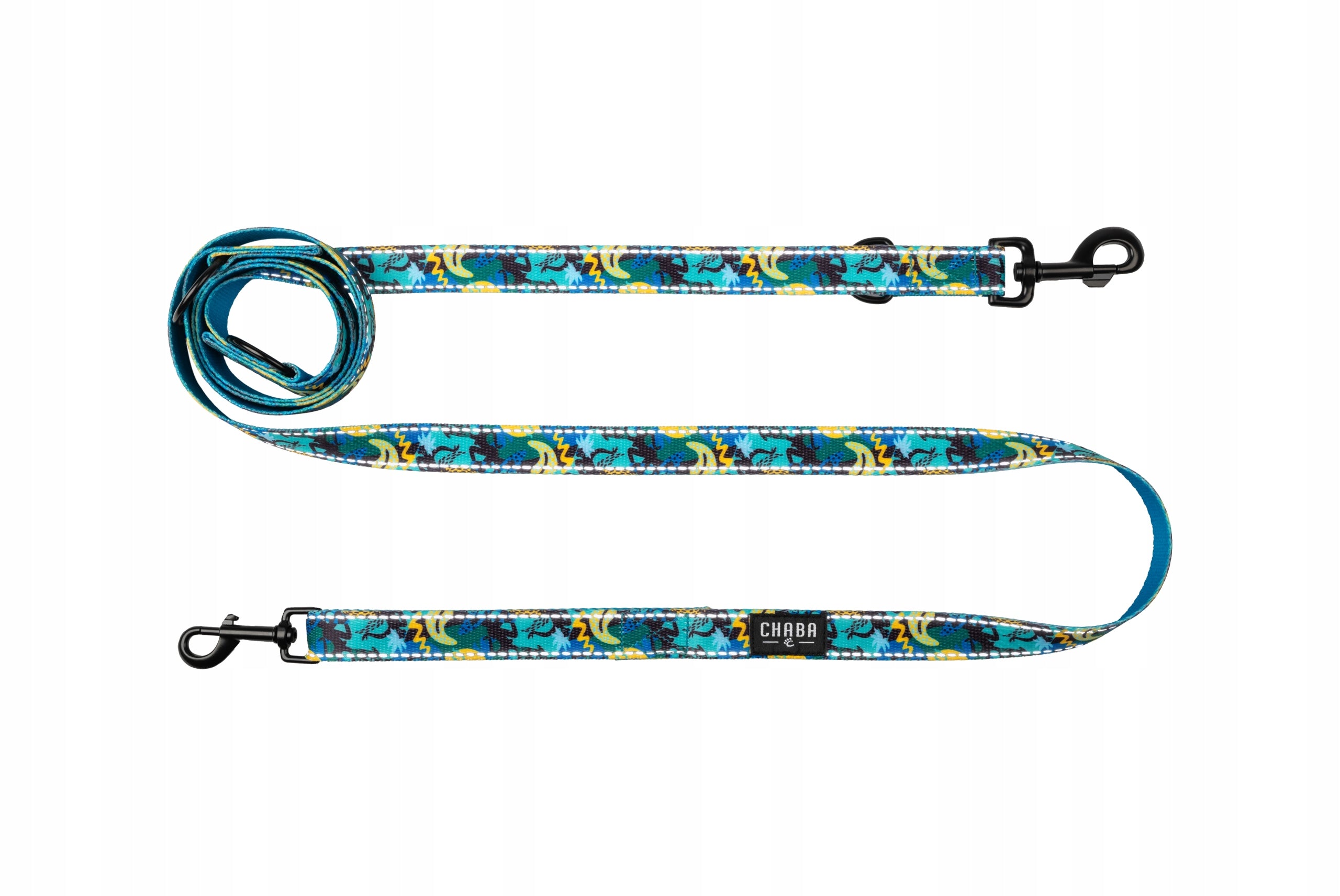 Reflective Lanyard For Dog 260 cm CHABA | Pattern Carnival | Packaging status original