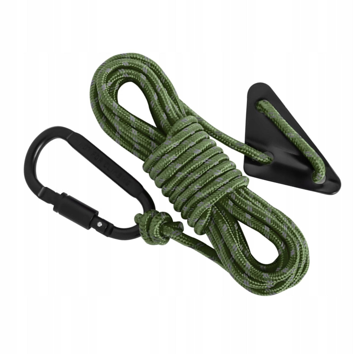 Reflective Tent guyline Guy Lines with Tensioner 5mm Wind Rope Dark Green Brand no brand