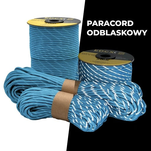 Reflective cable EDCX 4,4 mm Paracord 550 Reflective (Skylight, 15 m) Manufacturer code #r3028-15