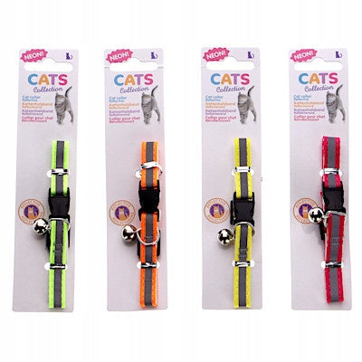 Reflective cat collar with bell 537454