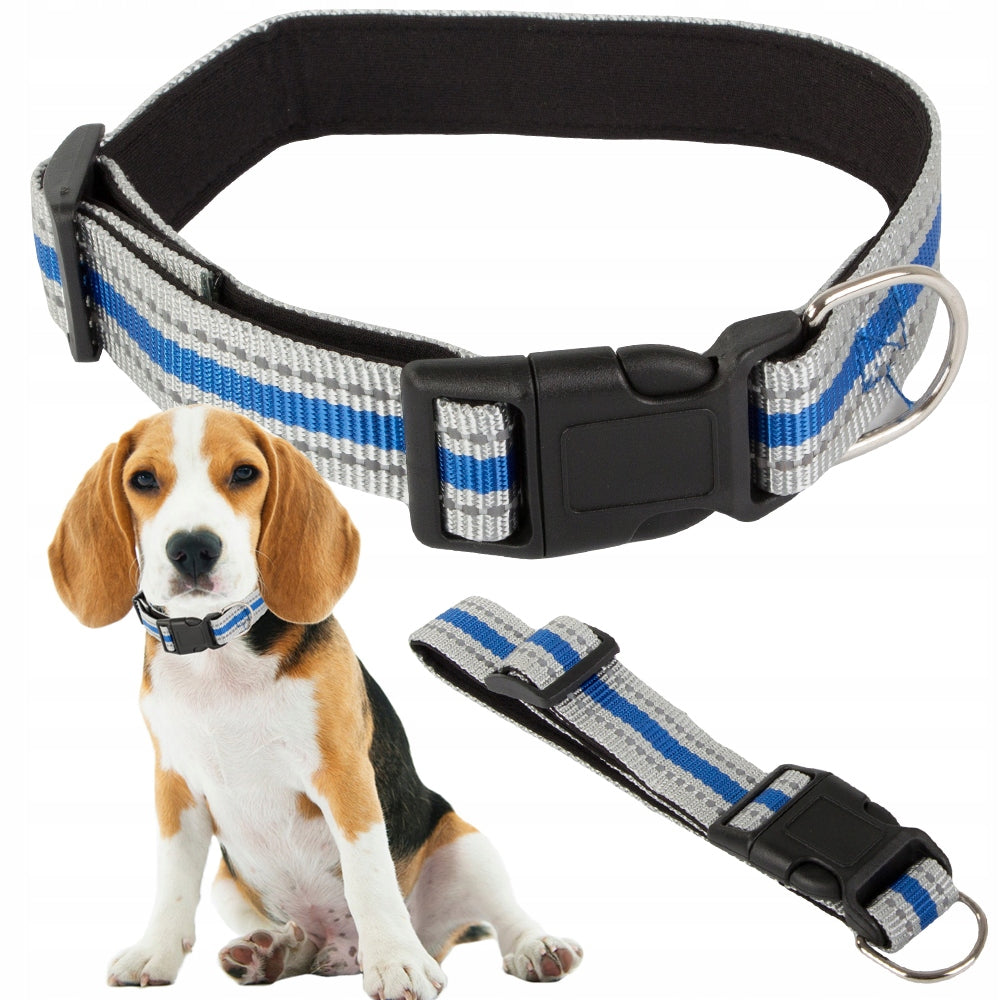 Reflective collar for cat dog strong adjustable| SIZE S