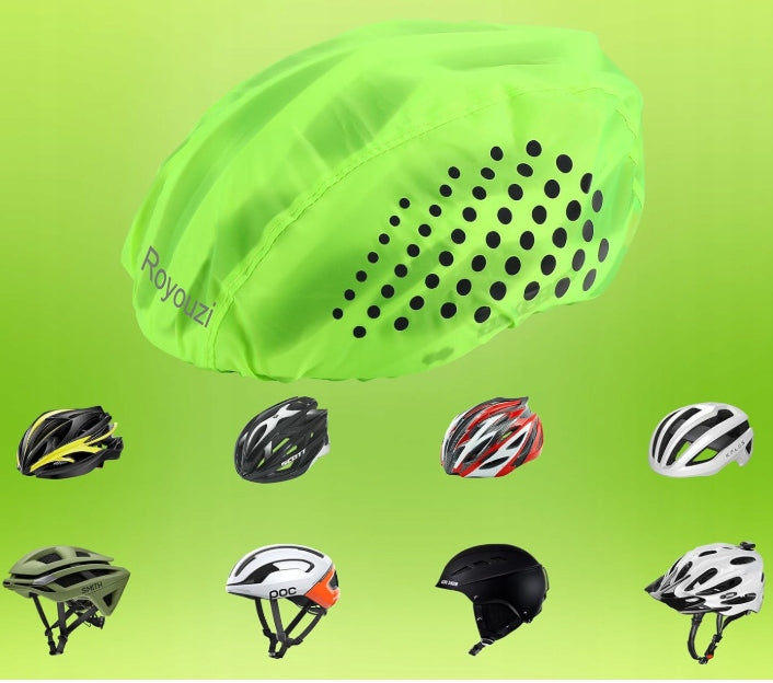 Reflective cover for bicycle helmet 2 pieces Manufacturer no brand