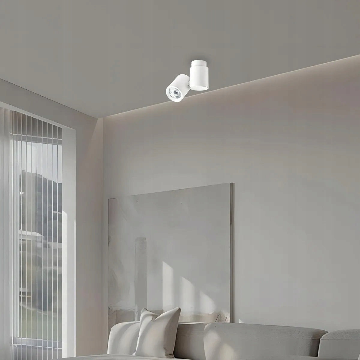 Light Prestige lubinis šviestuvas Boston 1 White