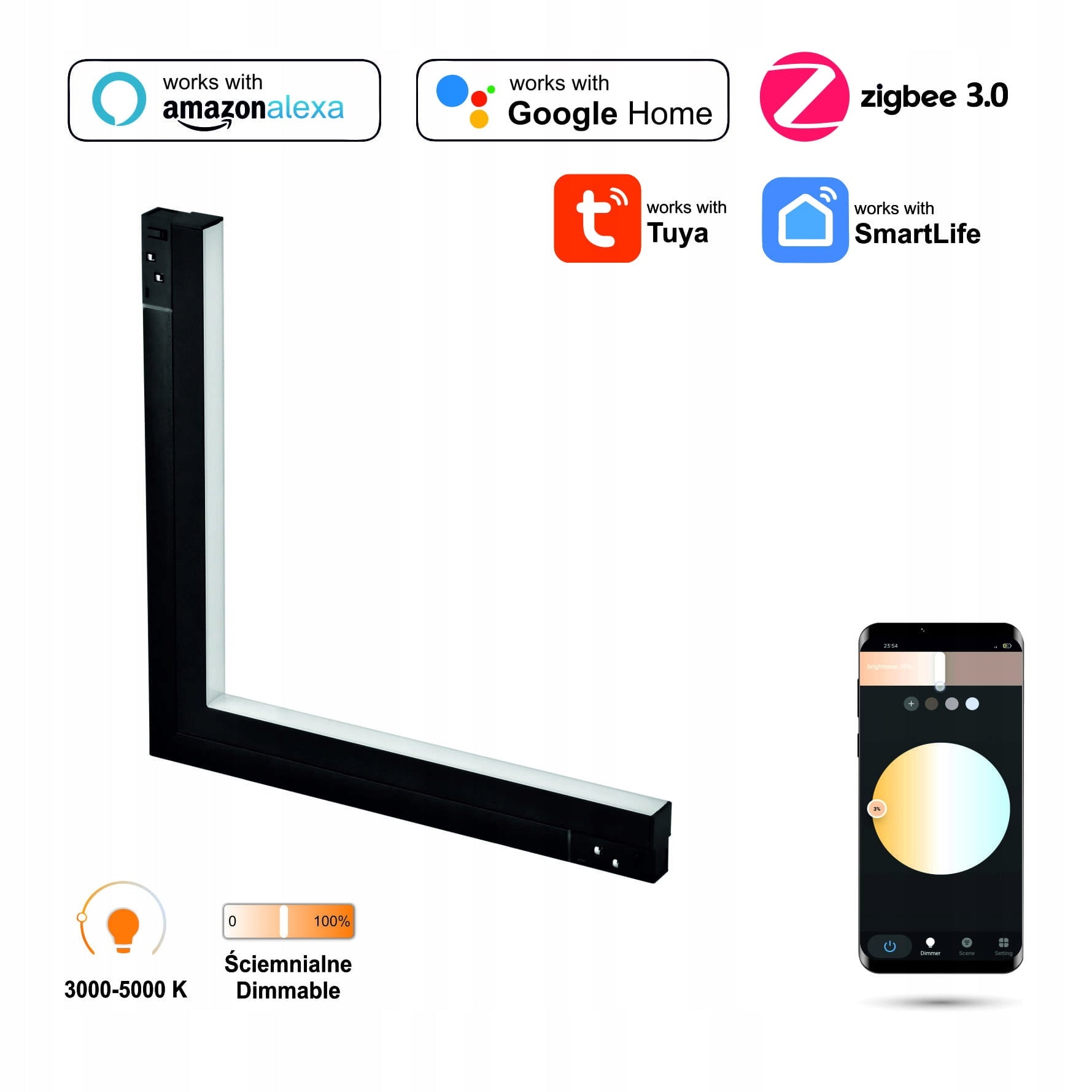 Eingebaute LED-Lampe Ultron 